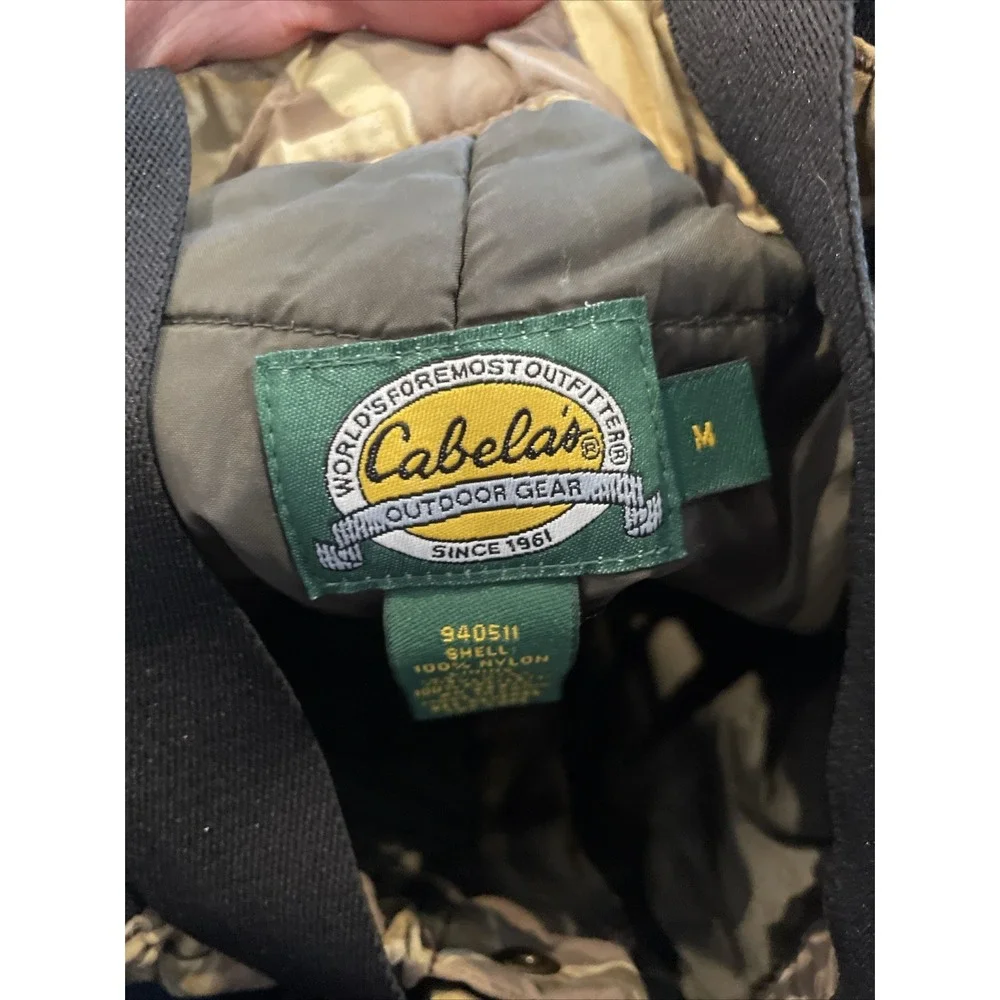Cabela's Insulated Hunting Bibs Coveralls Kids M Regular Mossy Oak‎ Camo